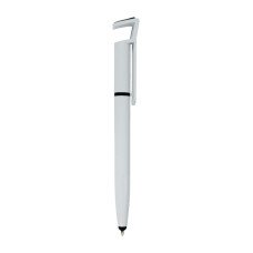 Caneta para Personalizar Branco com Touch e Suporte K571 10 unidades
