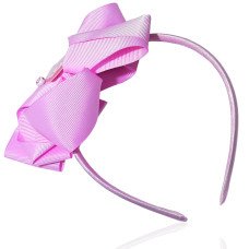 Tiara Infantil laço com estampa