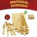 Jogo Material Dourado 111 Peças 2922 Pais e Filhos