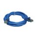 Cabo de Rede 2 metros Cat6 Azul 5+