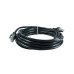 Cabo de Rede 5 metros Cat6 Preto 5+