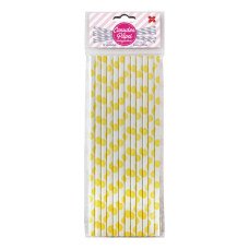 Canudo de Papel Laranjinhas 6mmx20cm 4354 com 12 Unidades Make+