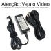 Carregador para Notebook Samsung 12v 2.20a 2.5mm 0.7mm