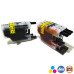 Kit 4 Cartuchos Similar com Brother LC 75 LC79