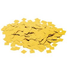 Confete Quadrado 0,5cm Metalizado Ouro Para Balão 10g 4887 Make+