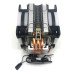 Cooler para Processador Intel Amd Duplo Fans Led RGB DX-9107D Dex