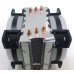 Cooler para Processador Intel Amd Duplo Fans Led RGB DX-9107D Dex