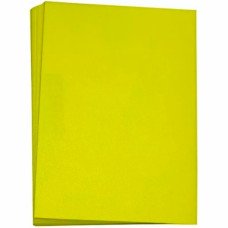 Contra Capa A4 para Encadernação Amarelo 20 unidades