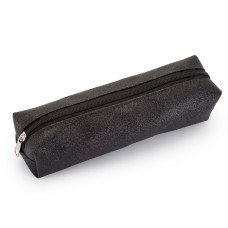 Estojo Escolar com Glitter Preto 10080023 Dac