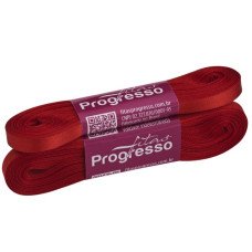 Fita de Cetim Nº 1 7mm Vermelho Tomate 10 metros Progresso