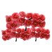 Mini Flor de Papel Coral com 36 unidades