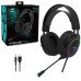 Headset com Microfone USB e P2 F606 Aula
