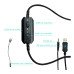 Headset com Microfone 7.1 USB e P2 S600 Aula