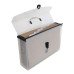 Maleta Arquivo Slim Cristal com 6 Pastas Suspensas Kraft 2160.H Dello