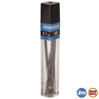 Grafite HB 0,7mm Tubo com 12 Unidades Maxprint