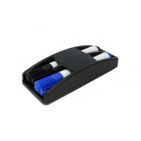 Apagador Quadro Branco com Depósito 469 Preto Carbrink