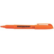 Caneta Marca Texto Laranja Masterprint