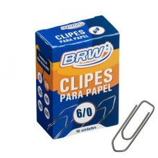 Clipes 6/0 Galvanizado 218un BRW