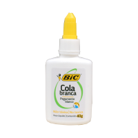 Cola Líquida Branca 40g Bic