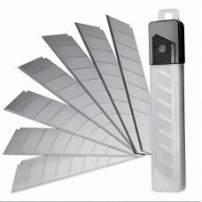 Lamina Estilete Largo 18mm com 10 unidades Leoarte