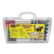 Maleta Kit Escolar Artístico Kas