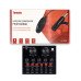Kit Microfone Condensador com Braço Articulado e Mesa V8 MT-3502 Tomate