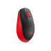 Mouse USB Wireless 1000Dpi Preto e Vermelho M190 Logitech