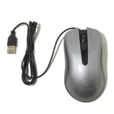 Mouse USB C/ Fio 1600 DPI Cinza SH-MO-752 Shinka