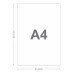 Papel Vinil Sublimatico Transparente A4 10 Folhas Ultra Megaton