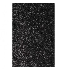 Papel Glitter Preto A4 180G 5 Folhas