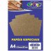 Papel Kraft Linho A4 180g 50 Folhas Off Paper