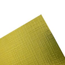 Papel Laminado Ouro Telado A4 250g 5 Folhas