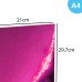 Papel Laminado Pink A4 180g 5 Folhas Ultra Megaton