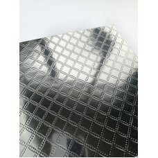 Papel Laminado Prata Matelassê A4 180g 5 Folhas