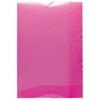 Pasta Aba Elástico Ofício 245x180mm Rosa Dello