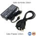 Carregador para Notebook Lenovo 20v 4.5a 90W Pino 11.0x4.0