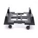 Suporte para CPU Ajustável com Rodas Preto SC 20BK C3 Tech