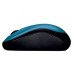 Mouse USB Wireless 1000Dpi Azul M185 Logitech