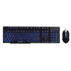 Teclado e Mouse USB com fio Gamer Punch TM302 Oex