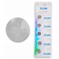 Pilha Bateria CR1220 3v Lithium Elgin 1 UN