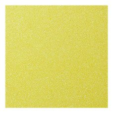 Placa de EVA com Glitter 400X600mm Amarelo Neon