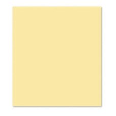 Placa de EVA Lisa 400X480mm Amarelo Baunilha Pastel