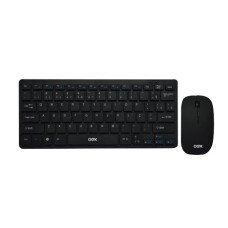 Teclado e Mouse Wireless Ultra Slim TM405 Preto OEX