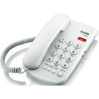 Telefone com Fio 42TCF2000B Branco Elgin