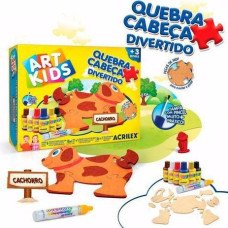 Quebra Cabeça Cachorro 40017 Acrilex