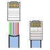 Conector RJ45 Macho Cat5